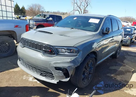 2021 Dodge Durango Gt Plus Awd z USA, uszkodzony, nr VIN 1C4RDJDG3MC521128
